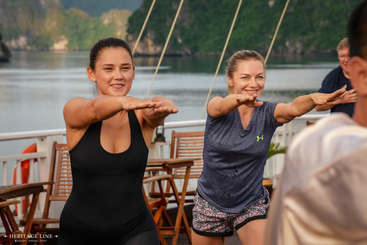 Heritage Line Violet Cruise - Halong Bay & Lan Ha Bay Ha Long Bagian luar foto