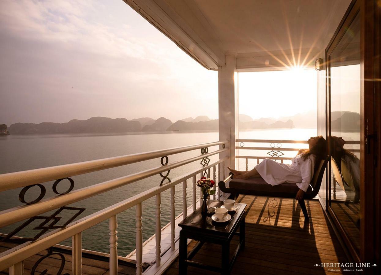 Heritage Line Violet Cruise - Halong Bay & Lan Ha Bay Ha Long Bagian luar foto