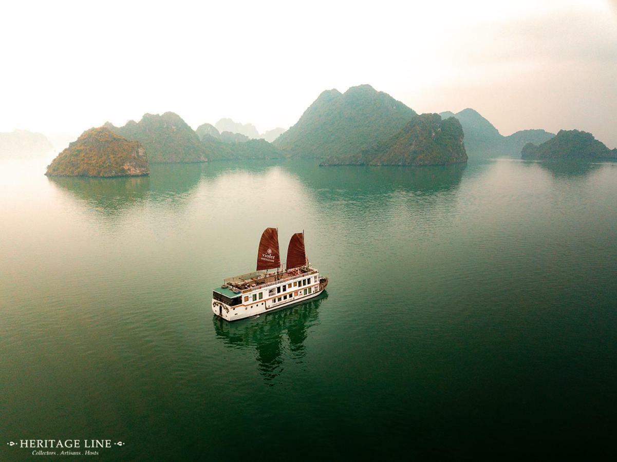 Heritage Line Violet Cruise - Halong Bay & Lan Ha Bay Ha Long Bagian luar foto