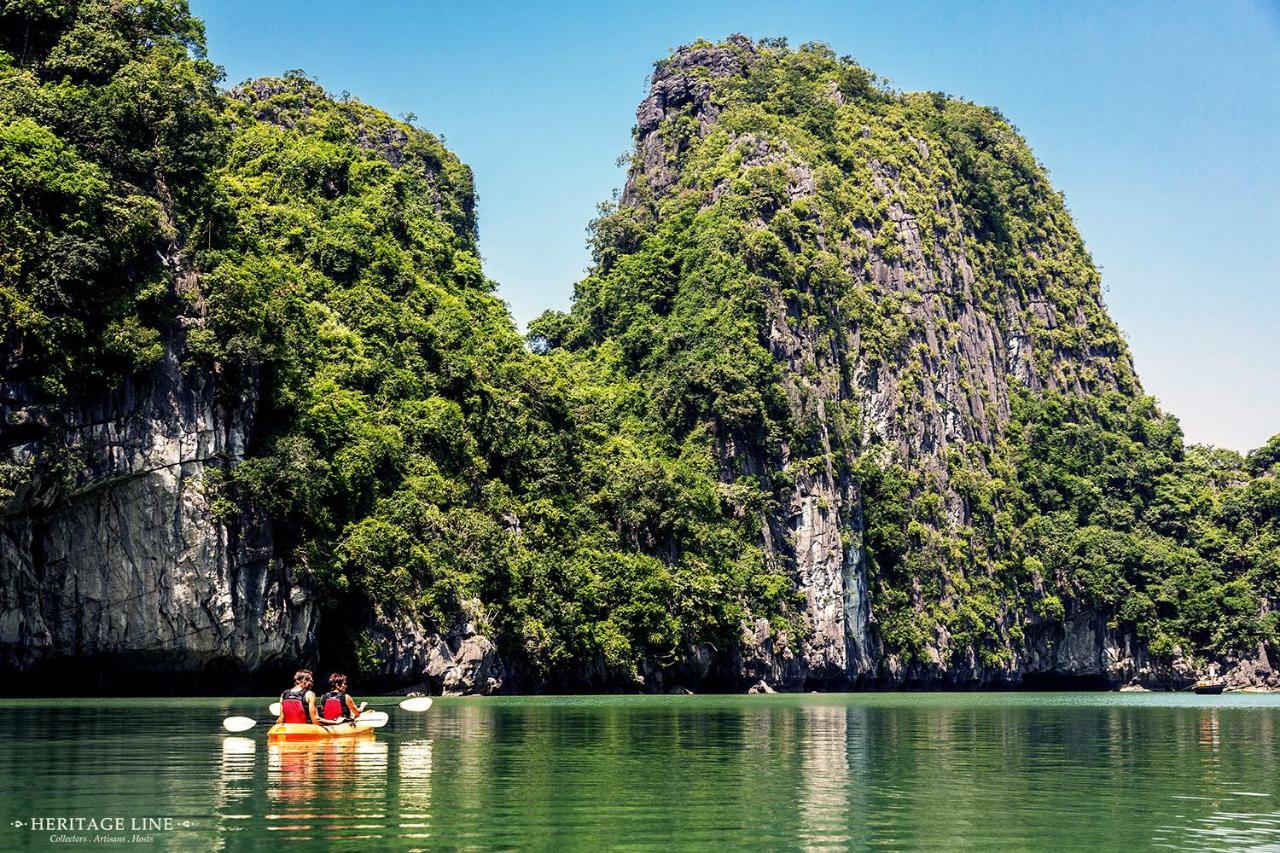 Heritage Line Violet Cruise - Halong Bay & Lan Ha Bay Ha Long Bagian luar foto